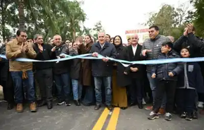 Inauguraron la repavimentación de una ruta clave y lo que dijeron sobre su costo dejó helados a los vecinos