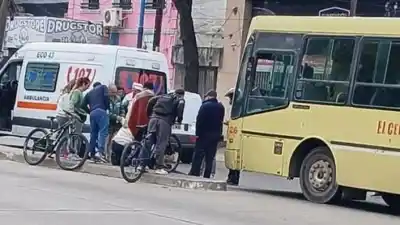 Intentó cruzar la calle y un colectivo la embistió: lo que pasó después dejó helados a los testigos