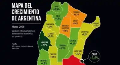 El insólito error en el mapa que compartió Milei: Tucumán desapareció del país