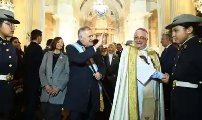 El pedido de Jaldo en el Tedeum que dejó sin palabras a los presentes