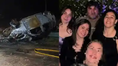Conmoción por lo que ocurrió en una ruta de Entre Ríos: murió una familia que viajaba de vacaciones