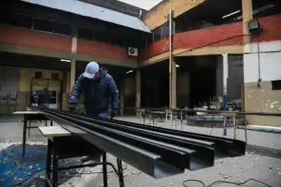 Obras en la Escuela Normal: descubrí los trabajos que están transformando uno de los edificios históricos de la provincia