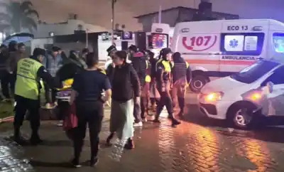 Chocó en Alderetes y el diagnóstico médico que recibió la motociclista es alarmante