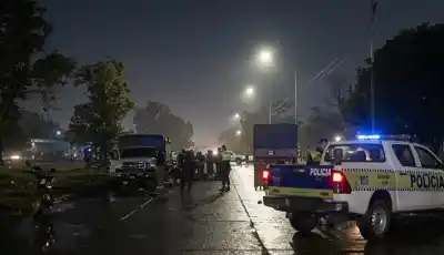 Chocaron en la Circunvalación y el hallazgo de los policías conmocionó a todos