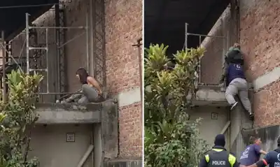Apareció semidesnuda en la terraza y pidió auxilio a los gritos: lo que encontraron adentro heló a la policía
