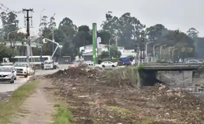 Pararon una obra millonaria en pleno Canal Sur y lo que encontraron es desolador