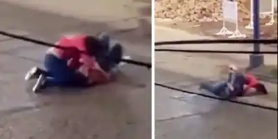Dos mujeres se trenzaron en plena avenida y un efectivo tuvo que intervenir