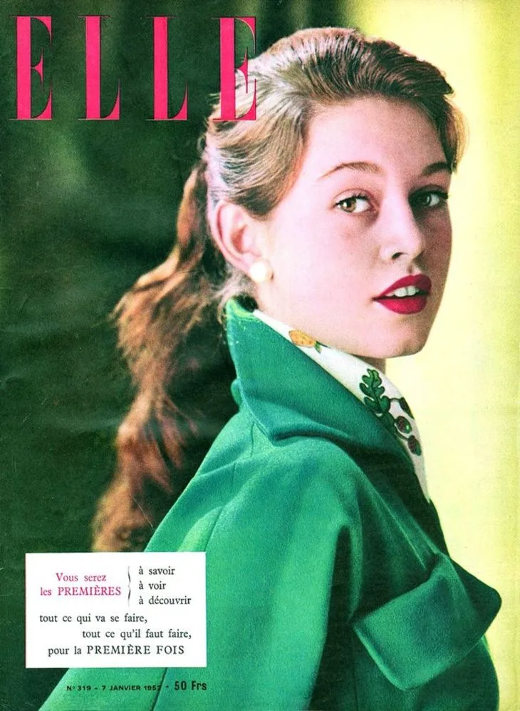 Su aparición en la portada de Elle a comienzos de los años 50 fue decisiva para su desembarco en el cine.