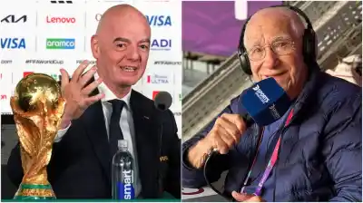 Infantino sorprendió a todos con un gesto que emocionó al periodismo argentino