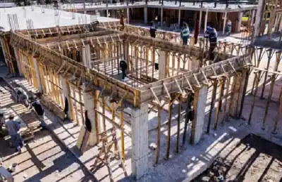San Pedro de Colalao: la nueva escuela secundaria ya tiene cinco losas y promete revolucionar la zona