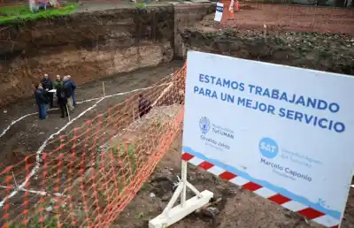 Inversión millonaria en Villa Muñecas: cambian válvulas que fallaban desde hace 30 años