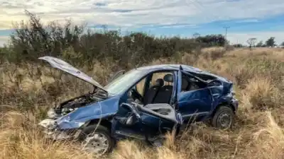 Un roce fatal en la ruta 26: murió un conductor tras volcar en Córdoba