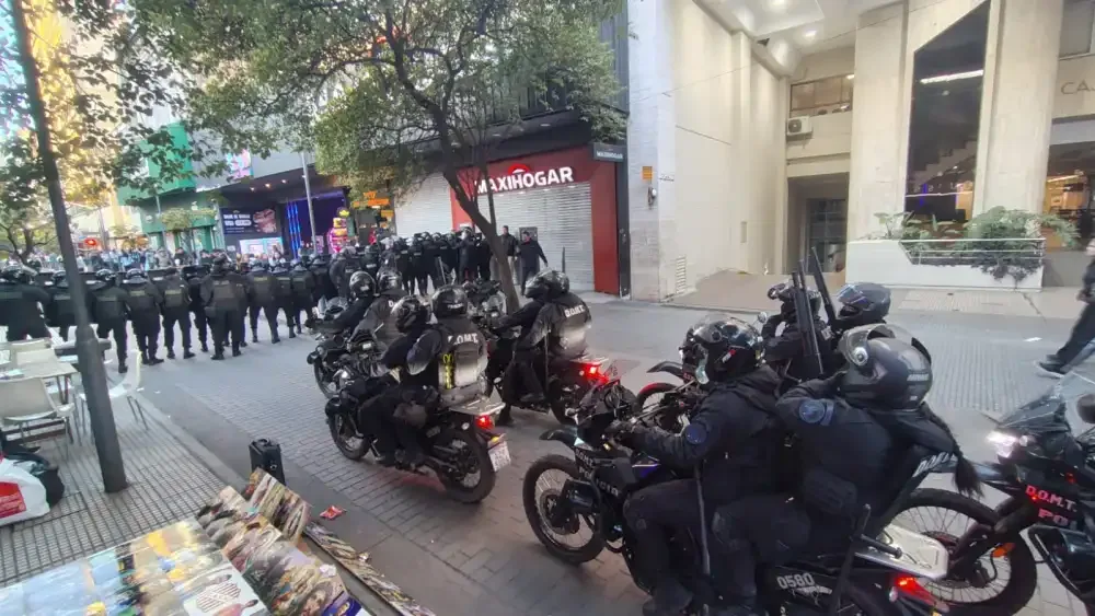 Incidentes en plaza Independencia