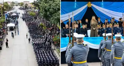 Promesa de lealtad y desfile: así se vivió el Día de la Bandera en Lules