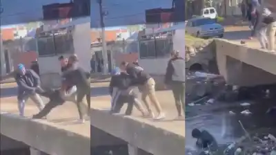 Vecinos de Lomas de Zamora linchan a un presunto ladrón y le disparan en el arroyo Santa Catalina