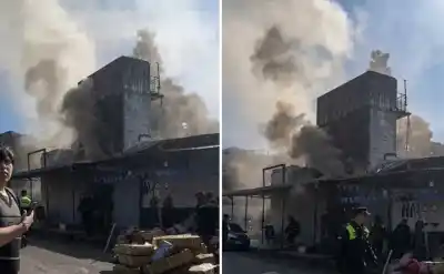 Misterioso incendio en la ex Terminal: lo que dejó un depósito cerrado hace seis meses