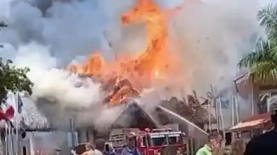 Escape del infierno: el incendio que obligó a evacuar a cientos en un resort de lujo en República Dominicana