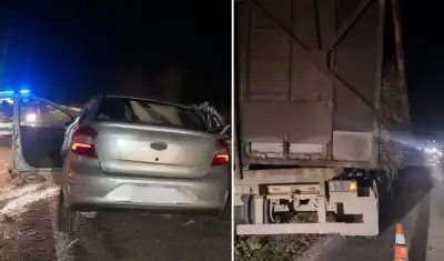 Viajaban a visitar a su familia en Santiago del Estero y un camión cañero les cerró el paso en la ruta 9: hay 4 muertos