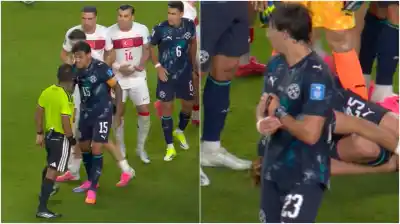 Insólito: un futbolista de River se quedó con el reloj del árbitro en pleno Mundial