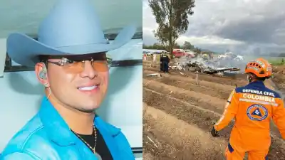 Colombia: el trágico accidente aéreo que le arrebató la vida al cantante Yeison Jiménez