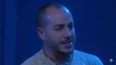 Visiblemente quebrado, el participante de Gran Hermano reveló un pasado de violencia extrema