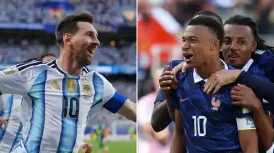 Mbappé se rindió ante Messi tras su hat-trick: “Es el mejor del mundo, con Cristiano”