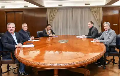 Reunión en Economía: los gobernadores del NOA llevaron a Caputo y Santilli una lista de reclamos clave