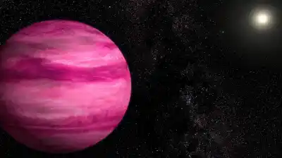 El James Webb resolvió el misterio del planeta rosa que desconcertó a los astrónomos