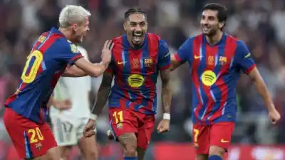 Barcelona Es Campeón De La Supercopa De España Tras Ganarle A Real Madrid