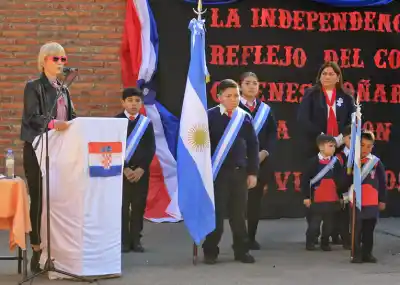 Bailes típicos y banderas: así celebró la comunidad croata su Independencia en Tucumán