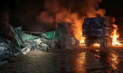 Tragedia en la ruta 34: el camionero tucumano que murió calcinado en un choque frontal