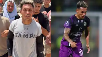 Desesperado pedido de un futbolista argentino tras el doble terremoto en Venezuela: busca a su esposa e hijos