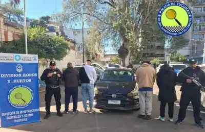 Entraron a una empresa de transporte, redujeron al guardia y robaron una caja fuerte: hay tres detenidos
