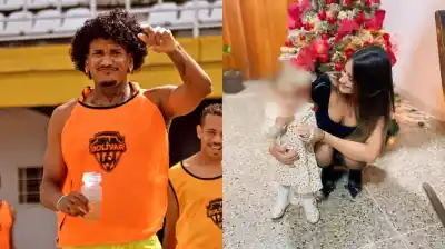 El desgarrador adiós de un futbolista a su esposa: murió protegiendo a su hija en los terremotos de Venezuela