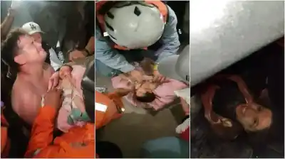 Entre los escombros de La Guaira: el rescate de un bebé de 18 días que conmueve al mundo