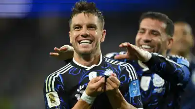 El gol de tiro libre que rompió un récord en la Selección argentina