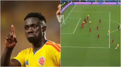 Un centímetro lo privó del gol: el VAR anuló el tanto de Davinson Sánchez sobre el final