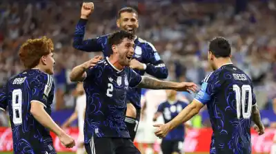 Messi, Lo Celso y Lautaro Martínez liquidaron a Jordania: Argentina cierra con puntaje perfecto