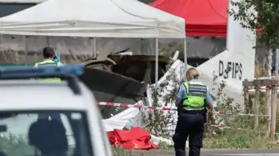 Una avioneta de paracaidismo se desplomó en Francia: 11 muertos sin sobrevivientes