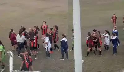 Un hincha saltó al campo y desató una batalla campal en el fútbol femenino de Tucumán