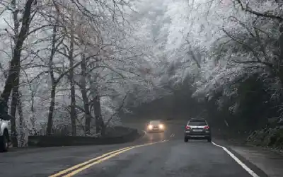 Alerta en la ruta 307: hielo y escarcha complican el paso hacia Tafí del Valle