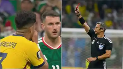 Se tapó la boca y lo echaron: la insólita roja que dejó a Ecuador con diez en el Mundial
