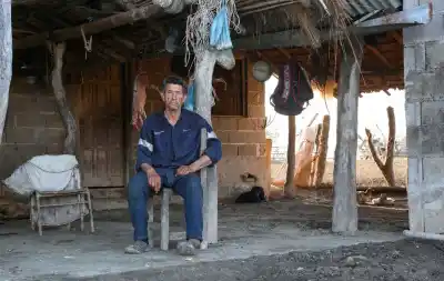 El último habitante de Sol de Mayo: vive solo y se entera de los goles de Argentina días después