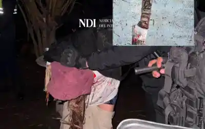 Atacó a su padre con un cuchillo de carnicero y huyó a un cañaveral: lo que pasó después es escalofriante
