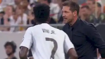 El Cholo Simeone Le Pidió Disculpas A Vinícius Júnior Y A Florentino Pérez Tras El Cruce En La Supercopa