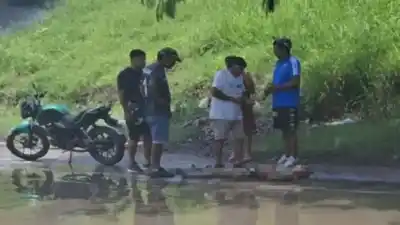 La víctima arrojada desde un carro en San Cayetano se recupera para declarar