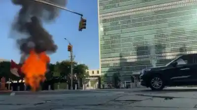 Prendió fuego su cuerpo frente a la ONU: el desgarrador video de la protesta que terminó en tragedia