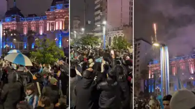 Ni el frío ni la lluvia los detuvo: la emotiva celebración en Tucumán que nadie esperaba