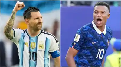 Messi vs. Mbappé: la batalla por el trono de goleadores históricos del Mundial se intensifica