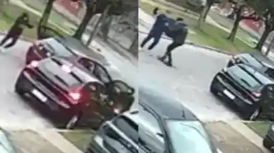Le robaron el auto en la puerta de su casa y las cámaras captaron todo: qué pasó en La Matanza